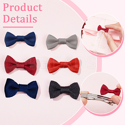 120Pcs 6 Colors Handmade Woven Costume Accessories WOVE-PH0001-18A-1