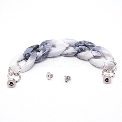 Acrylic Beads Phone Case Chain LS-AJEW-WH0235-10B-1