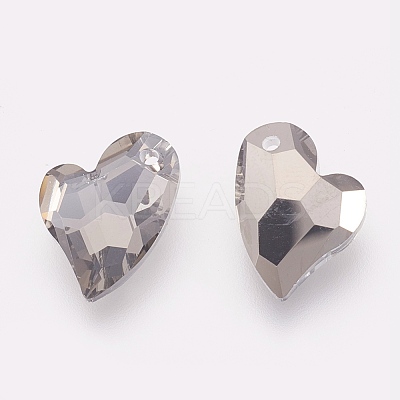 K9 Glass Rhinestone Pendants GLAA-F083-01A-1