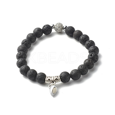 Magnetic Heart Clasps Bracelets Set for Couples Best Friends BJEW-JB06791-1