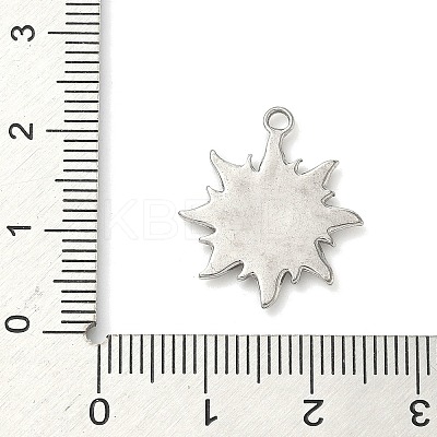 304 Stainless Steel Pendants STAS-K267-14B-P-1