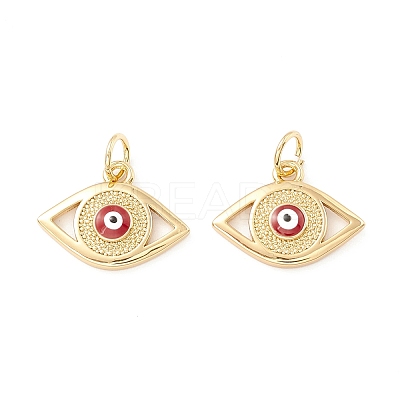 Rack Plating Brass Enamel Pendants LS-KK-D073-28G-05-1