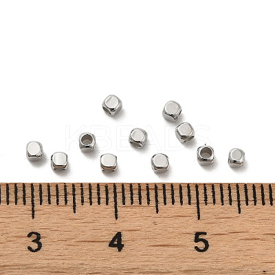 Brass Spacer Beads KK-P249-01A-P-1