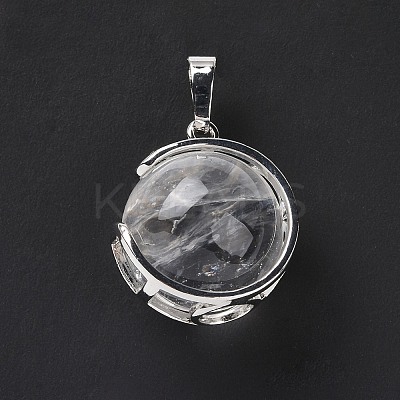 Natural Quartz Crystal Pendants G-A212-01P-06-1