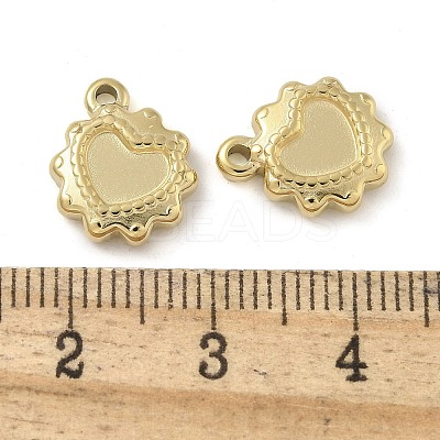 Ion Plating(IP) 304 Stainless Steel Pendant Cabochon Settings STAS-B075-25G-1