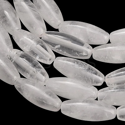 Natural Quartz Crystal Beads Strands GG-CBA792A-B01-6x16mm-1