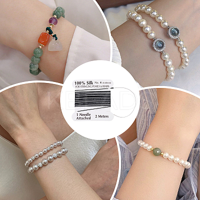 5Pcs Pure Silk Cord OCOR-BBC0001-03B-1