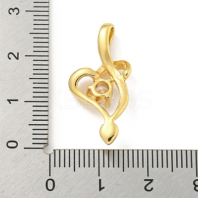 Ion Plating(IP) 304 Stainless Steel Cubic Zirconia Pendants STAS-C102-03G-1