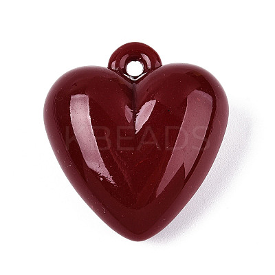 Opaque Acrylic Pendants SACR-T017-44H-1