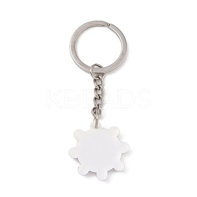 Cartoon PVC Pendant Keychain KEYC-U001-01B-1