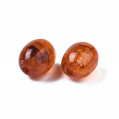 Acrylic Beads X-OACR-N131-005-09-1