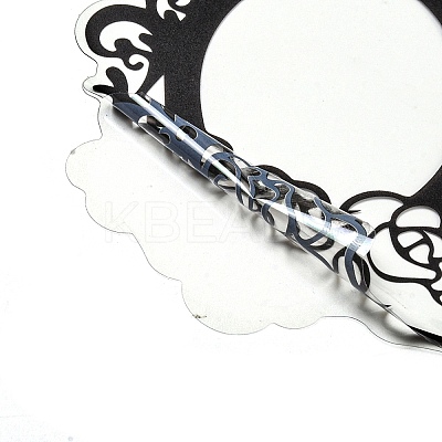 10Pcs 10 Styles Vintage Lace Waterproof PET Stickers Sets LS-DIY-M066-05B-1