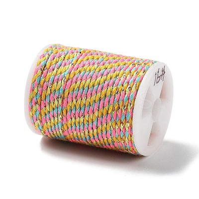 4-Ply Polycotton Cord with Metallic Thread OCOR-Z003-D111-1