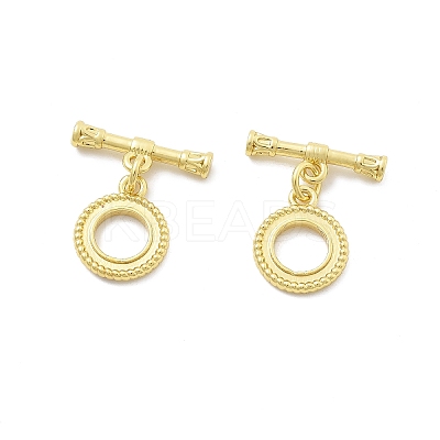 Brass Toggle Clasps LS-KK-A223-34G-1
