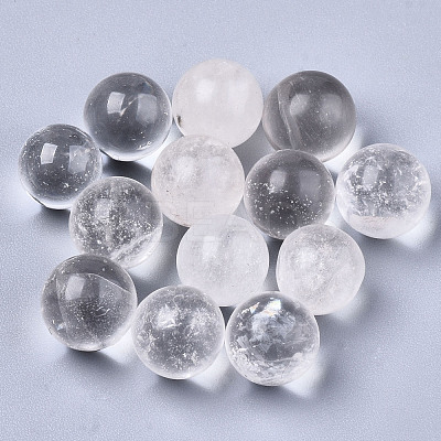 Natural Quartz Crystal Beads G-R483-14-8mm-1