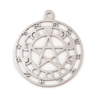 201 Stainless Steel Pendants LS-STAS-Z109-02P-1-1