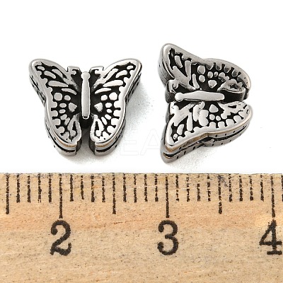 Animal 304 Stainless Steel Beads STAS-E214-11AS-10-1