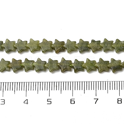 Natural Chinese Jade Beads Strands G-H087-C04-01-1