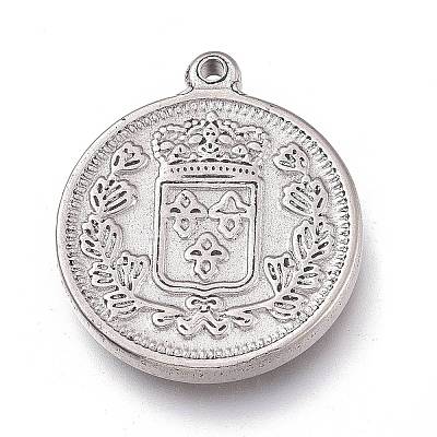 Non-Tarnish 304 Stainless Steel Pendants LS-STAS-Z017-01P-1