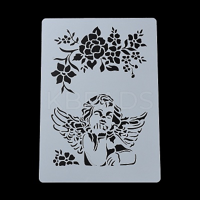 Plastic Hollow Out Drawing Painting Stencils Templates DIY-Z024-01C-1