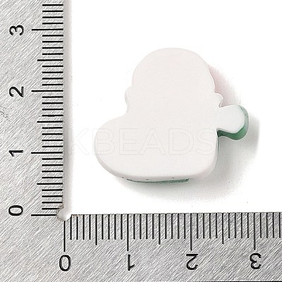 Animal Christmas Socking Theme Opaque Resin Decoden Cabochons RESI-S397-03F-1