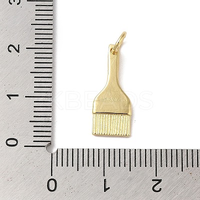 Rack Plating Brass & Cubic Zirconia Pendants KK-L216-059G-1