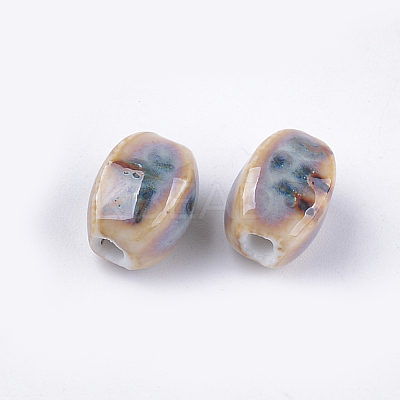 Handmade Porcelain Beads PORC-S498-07F-1