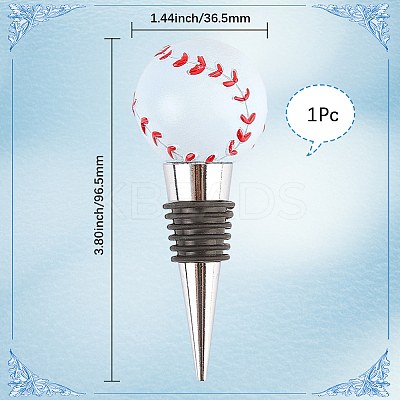 Zinc Alloy Wine Stoppers FIND-WH20040-05B-1
