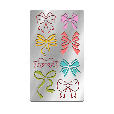 Retro Stainless Steel Metal Cutting Dies Stencils DIY-WH0242-394-1