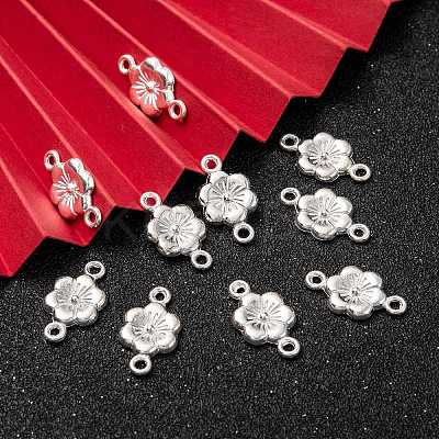 Tibetan Style Alloy Flower Links Connectors LS-K08XD021-1