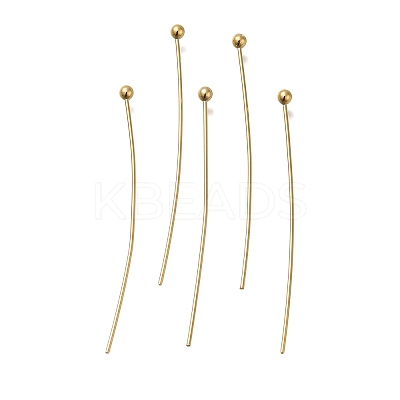 Brass Ball Head Pins KK-H502-03O-G-1