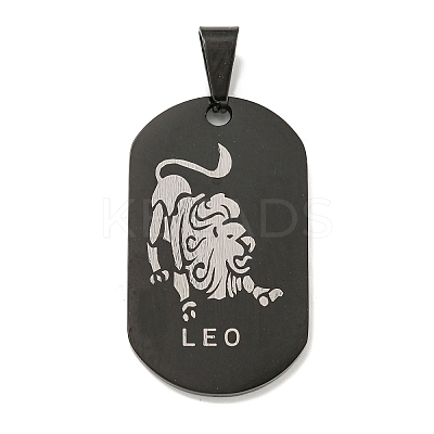 316 Surgical Stainless Steel Pendants STAS-E212-123EB-03-1