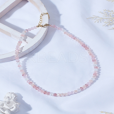 1Pc Glass Seed Beads Necklace for Women NJEW-LP0003-09-1