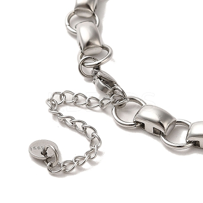 Non-Tarnish Handmade 304 Stainless Steel Necklaces NJEW-Q333-04P-1