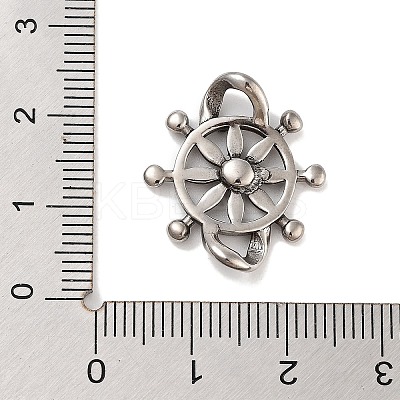 Retro 304 Stainless Steel Helm Links STAS-L274-012AS-02-1