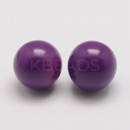 Brass Chime Ball Beads Fit Cage Pendants KK-G298-16mm-08-1