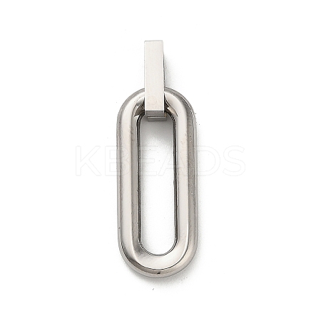 304 Stainless Steel Pendants STAS-Z126-06P-1