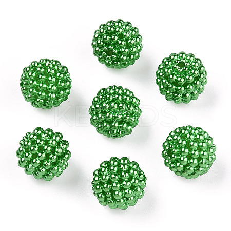 Imitation Pearl Acrylic Beads OACR-ZX005-12mm-03-1