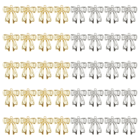 20Pcs 2 Colors Alloy Pendants FIND-HS0001-67-1