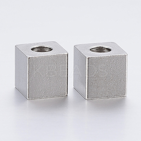 Tarnish Resistant 304 Stainless Steel Beads STAS-H452-02P-1