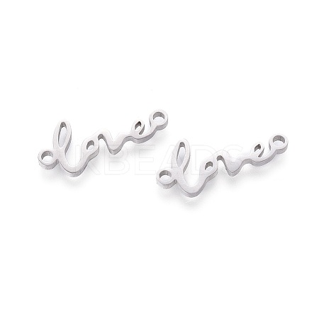 Non-Tarnish 201 Stainless Steel Links X-STAS-F231-096P-1