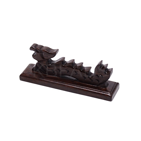 Dragon Wood Brush Holder LS-AJEW-WH0029-02-1