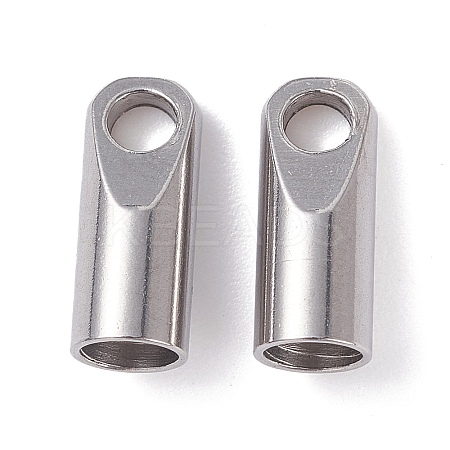 Tarnish Resistant 304 Stainless Steel Cord Ends STAS-H153-08P-1