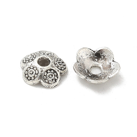 Tibetan Style Alloy Beads TIBE-P003-51AS-1