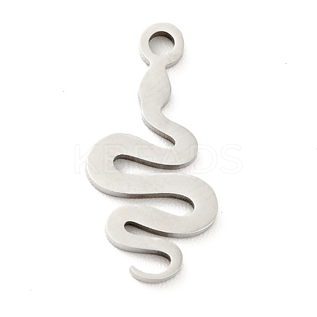 Non-Tarnish 201 Stainless Steel Pendants STAS-E015-17P-1