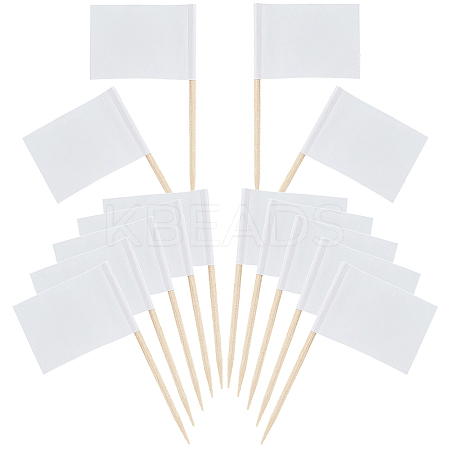 100Pcs Paper Flag Cocktail Picks DIY-CN0003-57B-1