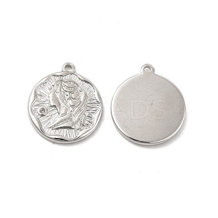 Non-Tarnish 304 Stainless Steel Pendants LS-STAS-B032-10P-1