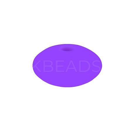 Rondelle Silicone Focal Beads SI-JX0041A-04-1