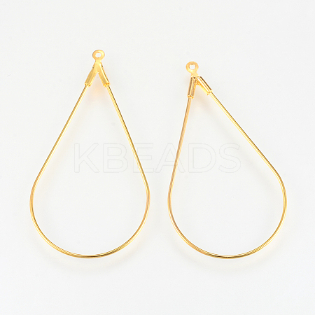 Steel & Brass Wire Big Pendants LS-KK-R056-08G-NR-1