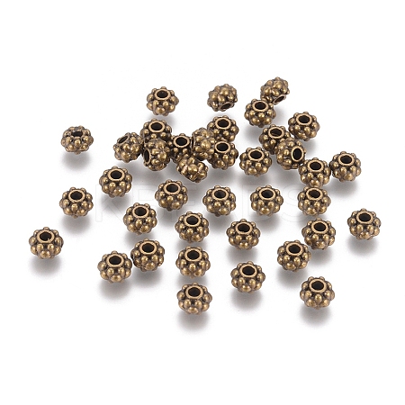 Tibetan Style Spacer Beads LS-MLF0914Y-NF-1
